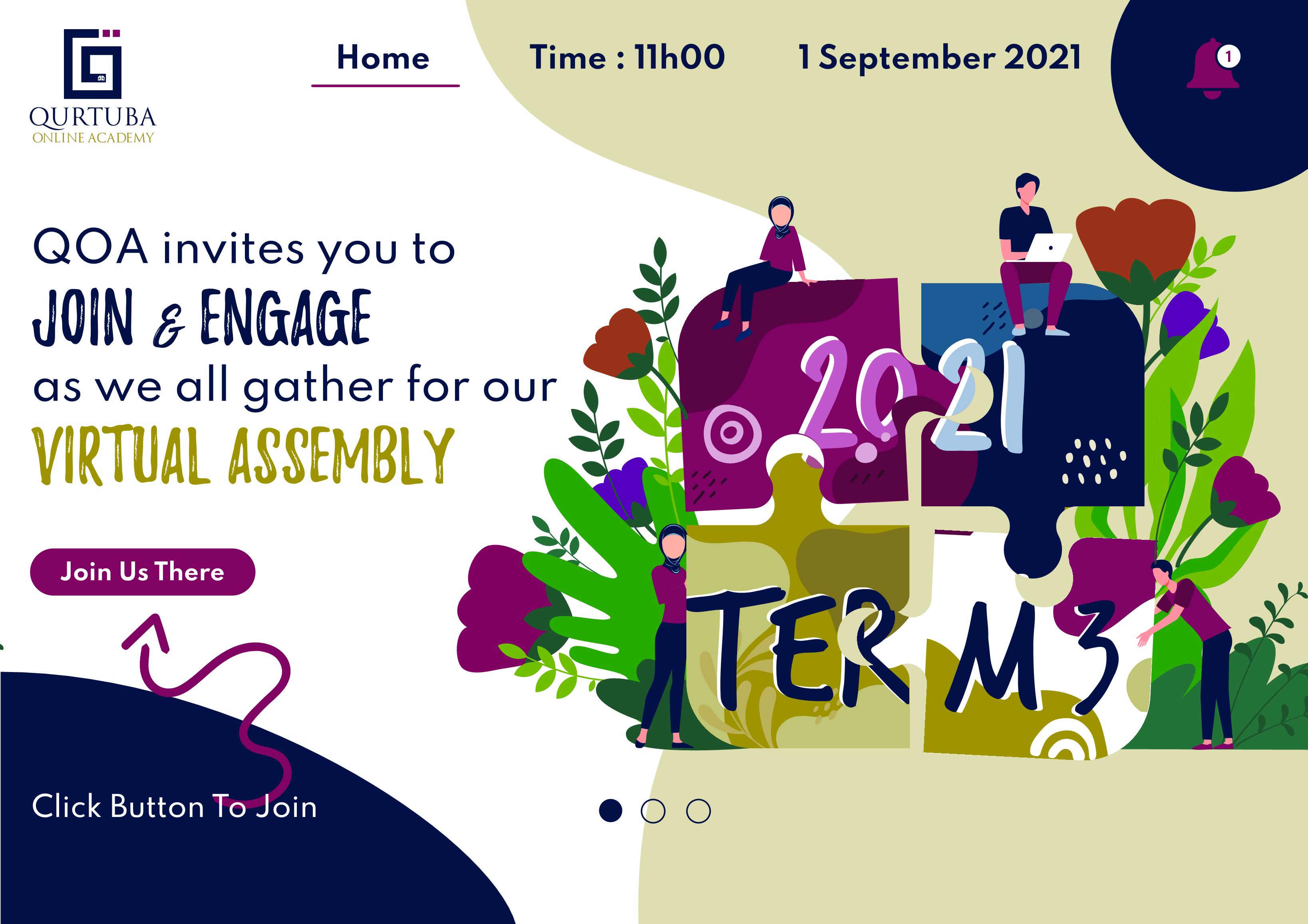 My Qurtuba Online Term 03 Virtual Assembly 2021